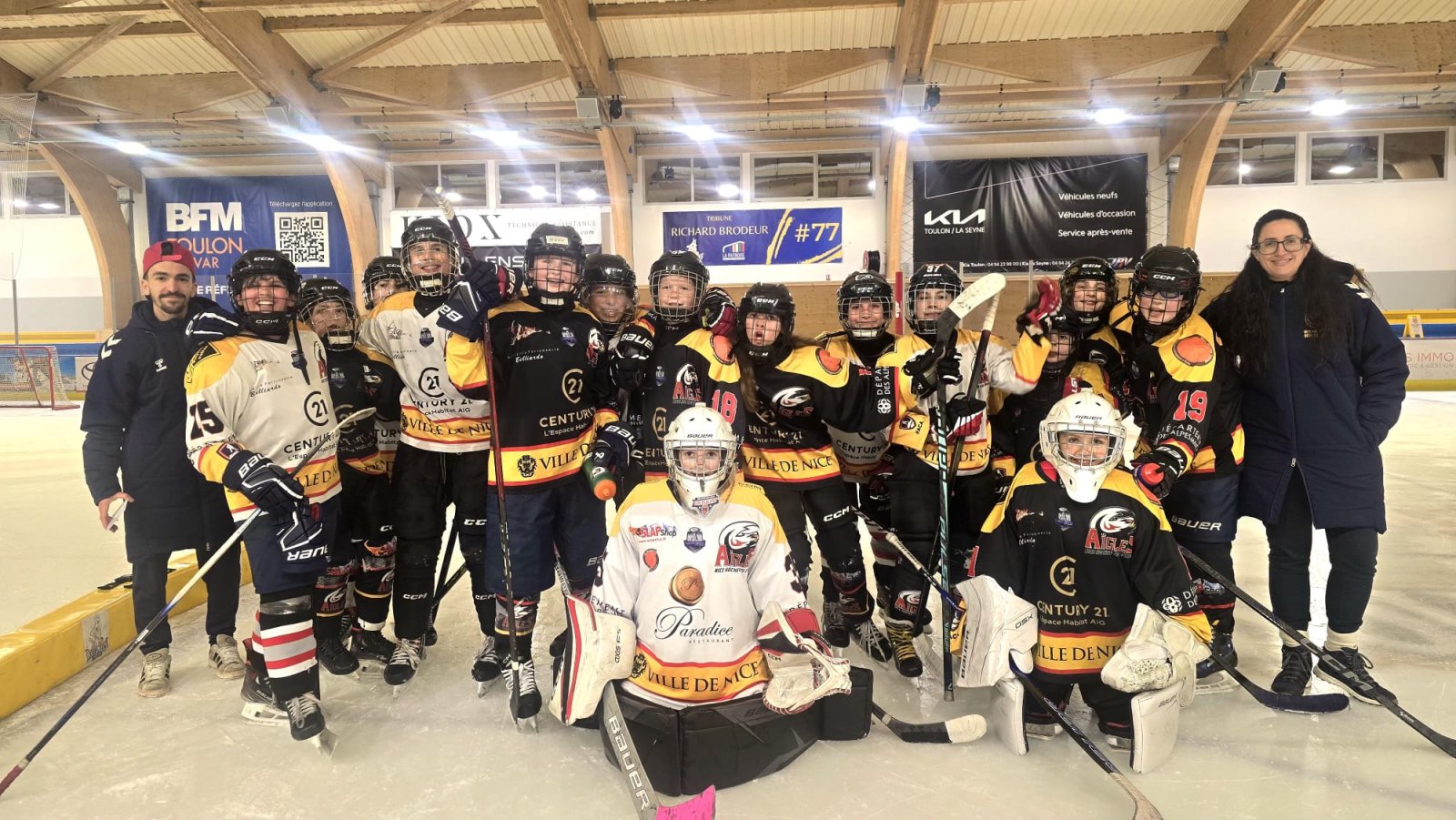 Les résultats du week end