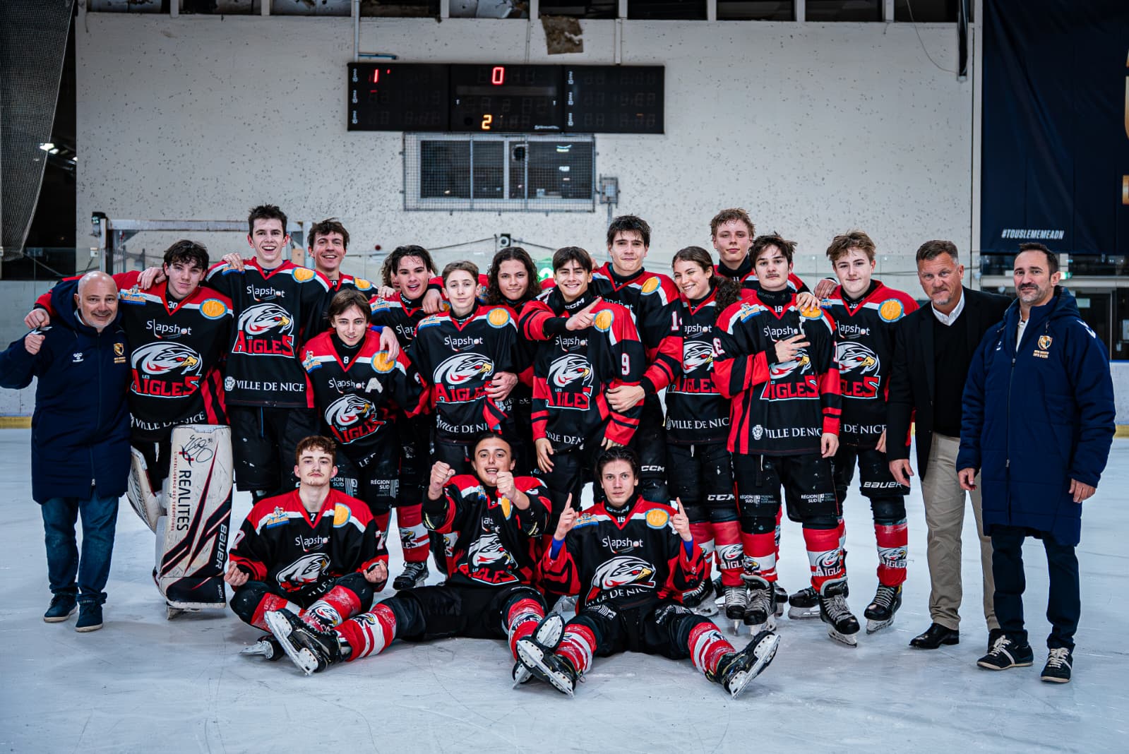 Les résultats du week end